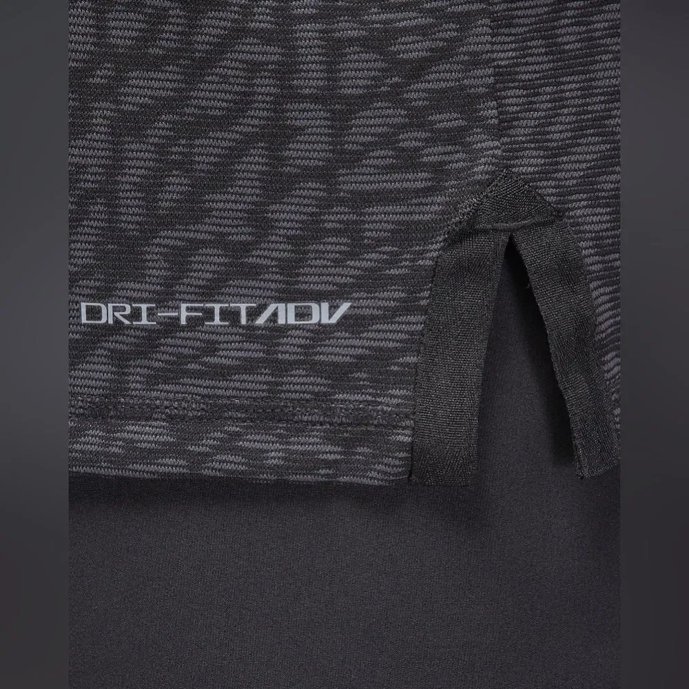 Nike Air Jordan Dri-FIT ADV Long Sleeve Shirt Elephant Print Black